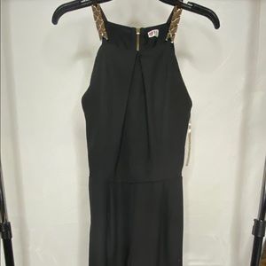 Black Jumpsuit with Jewels
